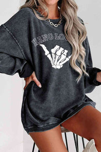 Skeleton Hand Graphic Sweatshirt Women’s Fashion Sweater