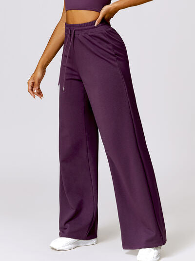 Drawstring High Waist Active Sports and Loungewear SweatPants