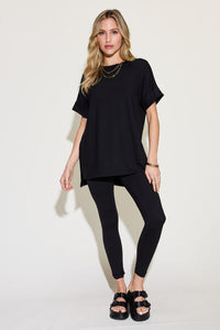 t shirt, black t shirts, womens clothing, black shirts, short sleeve shirt, leggings, fashion set, outfit sets, black women's clothing, cute clothes, nice clothes, womens fashion, loungewear set, pajama set, womens pajamas, cute pajamas, comfortable pajamas, black clothing, cute outfits, casual clothing , womens top, womens blouse, womens shirts