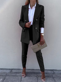 suits, women's suits, womens work clothes, office clothes, matching outfit sets, womens clothes, nice clothes, women's trousers, office clothes, interview clothes, graduation clothes, tiktok fashion, fashion 2024, fashion 2025, women's suits, womens blazers, blazer and suit jackets,  black blazer, skinny trousers, dress pants, dressy pants