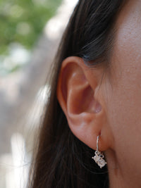 earrings, silver earrings, hoop earrings, small hoop earrings, 925 sterling silver earrings, white gold earrings with rhinestones, dainty silver earrings, hypoallergenic earrings, fine jewelry, earrings, small hoop earrings, white gold, .925 sterling silver, nickel free, dainty everyday light weight earrings for sensitive ears, waterproof, delicate, popular designer earrings,  with dangling charms, white gold  huggie hoop earrings for woman and kids, secure earrings for sensitive ears, boho style