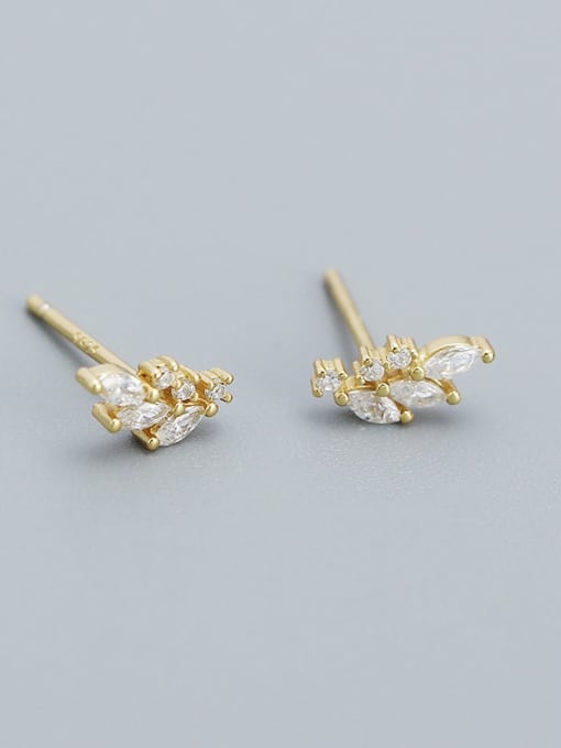 cartilage earrings, studs for second piercing, unique stud earrings, gold plated, nickel free, diamond cz, cubic zirconia unisex stud earrings, luxury designer studs, jewelry store in Miami, cute earrings, popular, trending