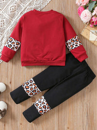 DADDY'S GIRL MOMMY'S WORLD Leopard Top and Pants Set Baby Fashion and Gifts Kids Fashion