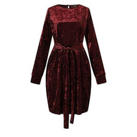 dress, dresses, velvet dresses, red velvet dress, long sleeve dresses, womens fashion, womens clothing, cute dresses, outfit ideas, cheap dresses, dresses for the winter, dresses for the spring, birthdya outfit ideas, cute clothes, cheap dresses, nice womens clothing, dresses that tie at the waist, comfortable dresses, fashion websites, dinner outfit ideas, cute womens clothing, new womens fashion, popular dresses, green dress, green velvet dress, dresses that tie at the waist