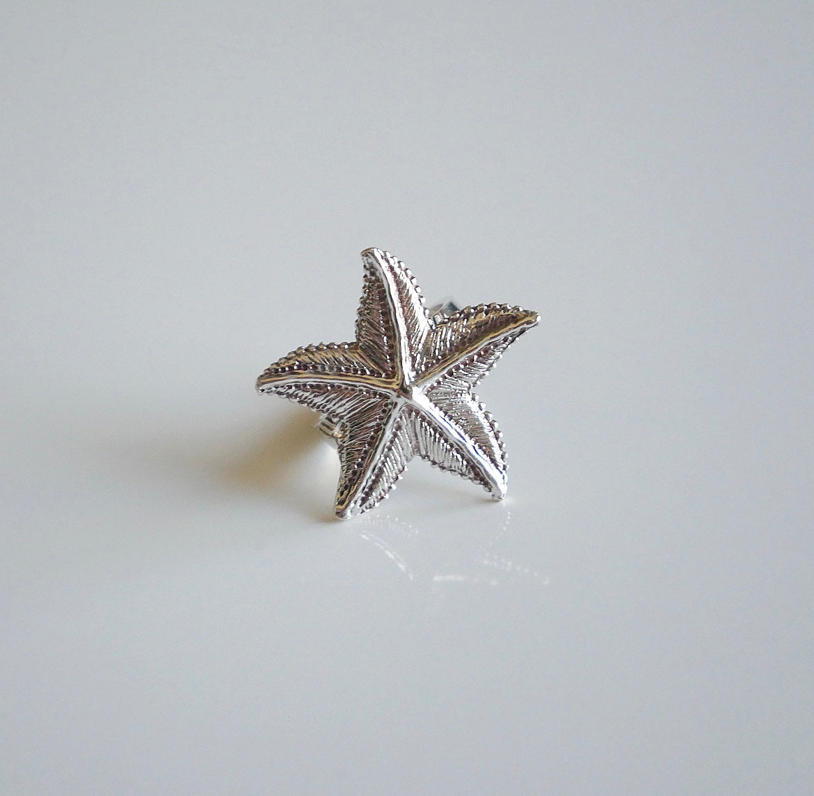 Silver Starfish Lifestyle Statement Ring