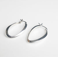 Twisted Hoop Earrings.