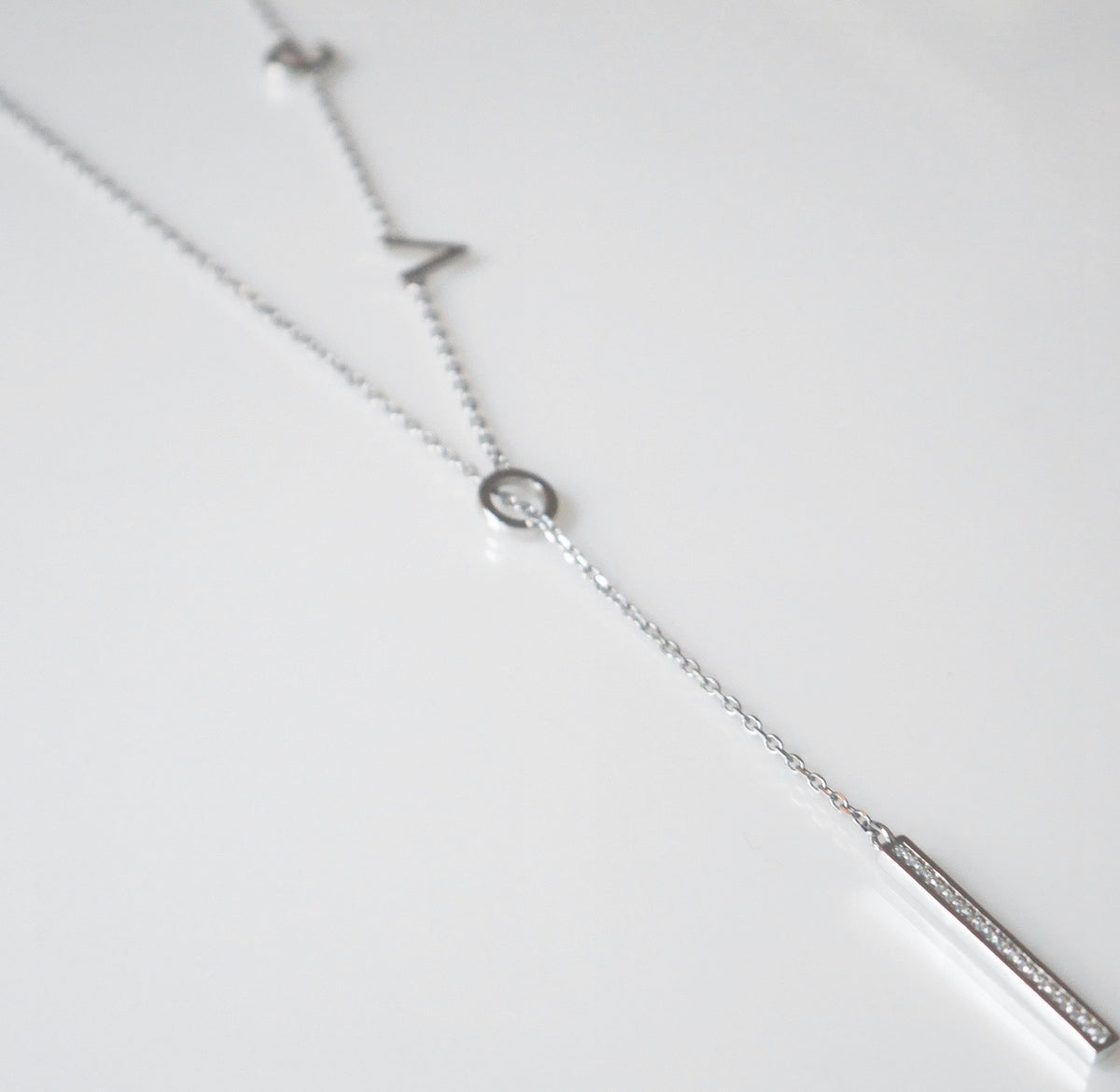 Deep Love Lariat Necklace