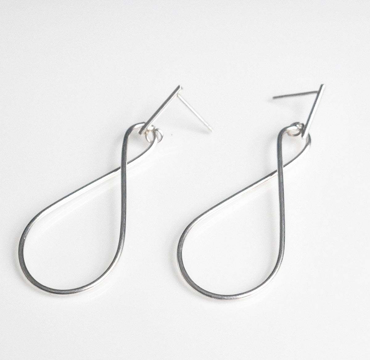 Casual Friday Push Back .925 Sterling Silver Earrings