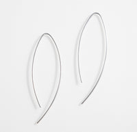 GirlTalk Silver Wire Earrings