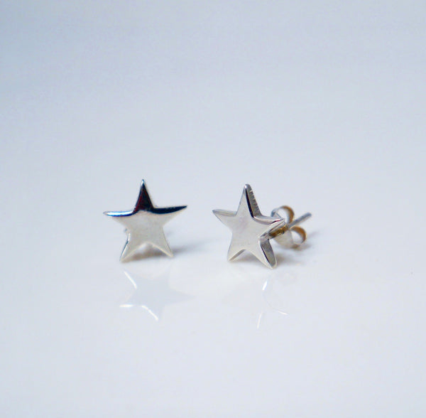 Star stud earrings waterproof .925 sterling siver stud earrings Miami Brickell jewelry store trending popular Kesley Boutique