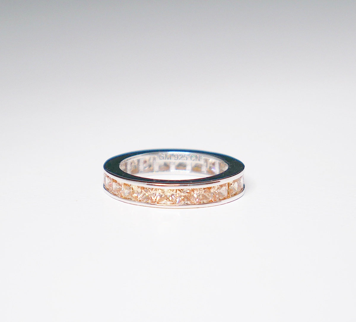 Miami Tan Baguette Ring