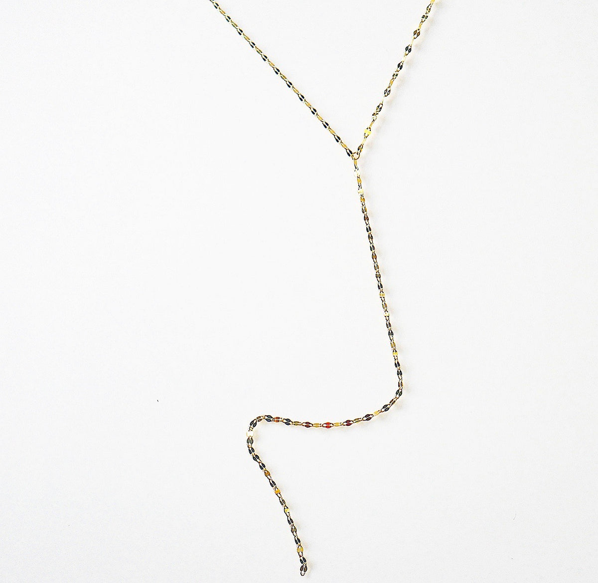 y necklace lariat necklace gold y necklace sterling silver kesley boutique, shopping in Miami, shopping in brickell, gifts for her, jewelry for women, necklaces , gold necklaces, popular jewelry, trendy jewelry, dainty necklace, body chain necklace 