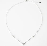 Daily Lux Bubble Crystal Necklace