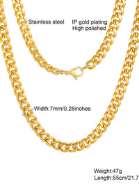 gold necklace, gold chains, mens chains, mens jewelry, thick gold chains, gold plated jewelry, gold necklaces, titanium necklaces, titanium chains, gold plated chain necklaces, gold jewelry, chains for men, cheap gold chains, affordable gold chain