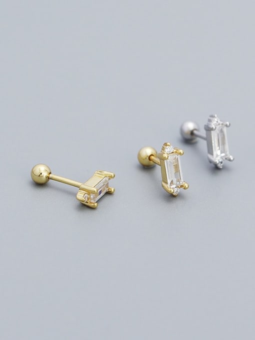 studs with screw back waterproof dainty earrings with rhinestone, diamond cubic zirconia cz, tiny stud earrings, popular jewelry brand 2023. inexpensive real jewelry . real jewelry that won't tarnish Kesley Boutique